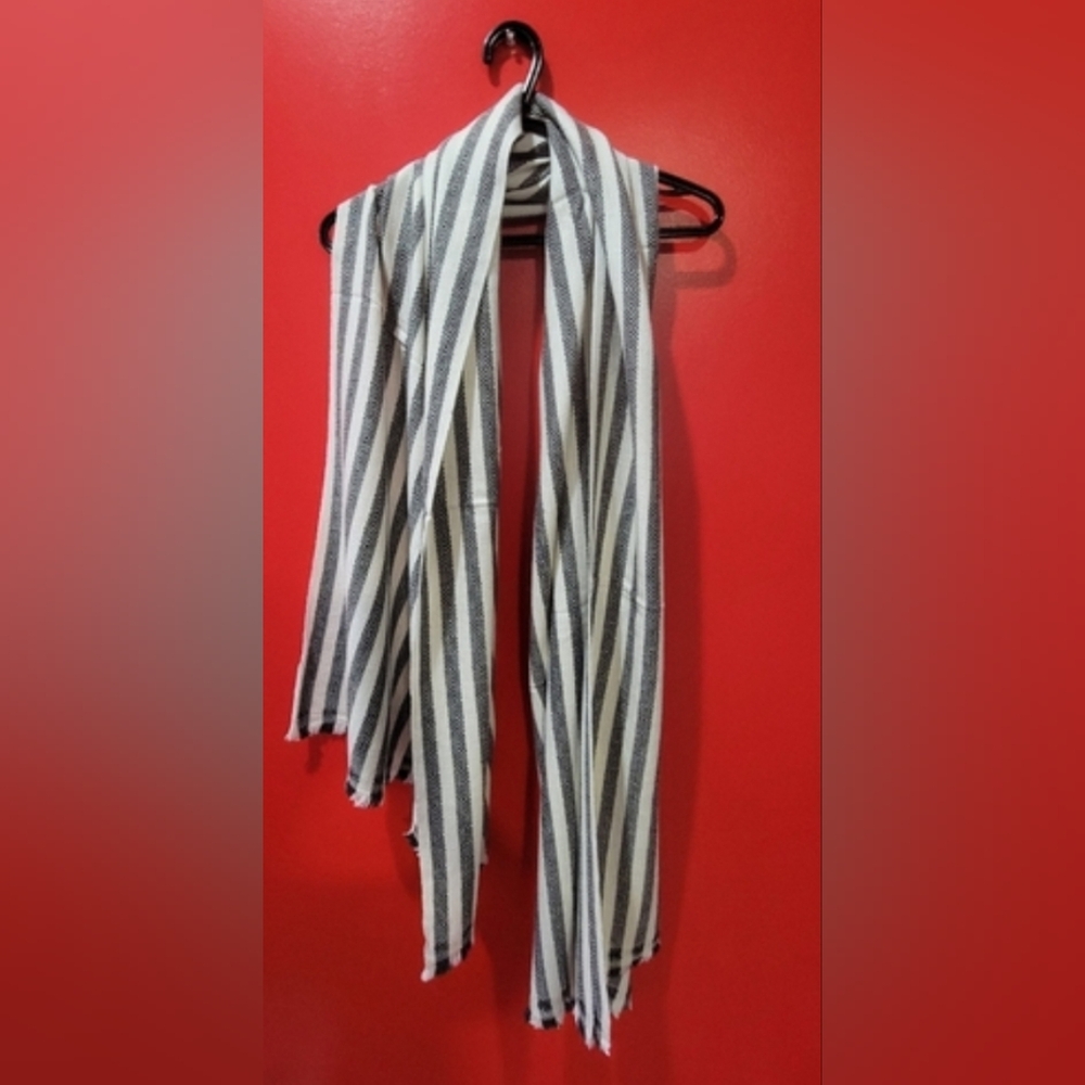 Exclusive Cashmere Unisex Long Knit Scarf, 80 IN X 27 IN